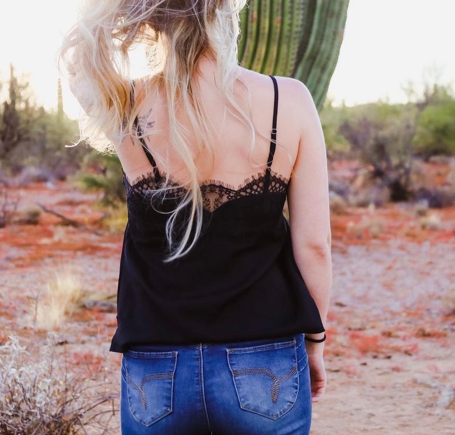 Bold Romance Camisole Spaghetti Top - Grace Boutique