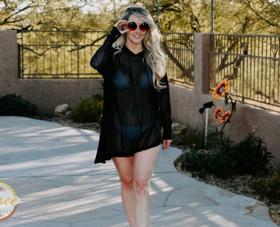 The Beach Hoodie Swimsuit Coverup - Grace Boutique