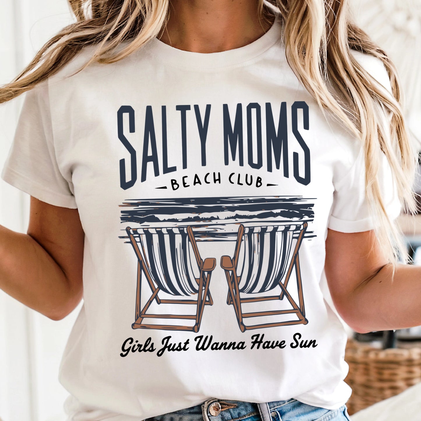 Salty Moms Club Graphic Tee