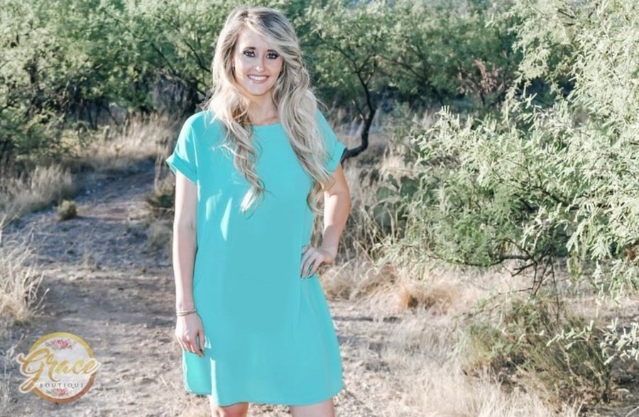 The Simplicity Teal Dress - Grace Boutique
