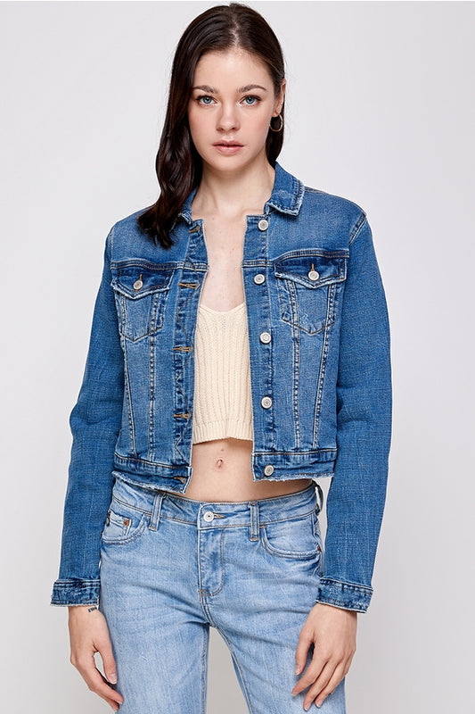 Medium Wash Denim Jacket