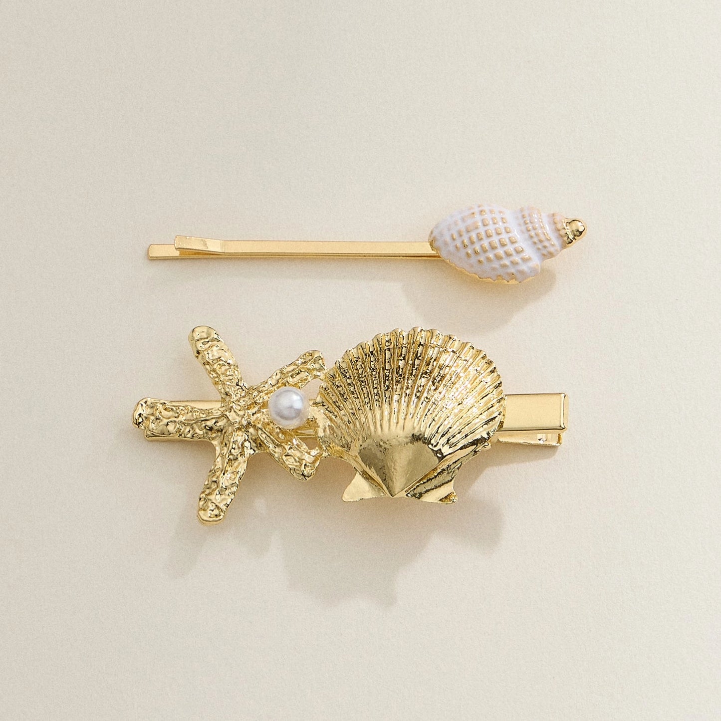 Seaside Sparkle Hair Clip Set