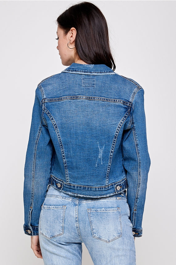 Medium Wash Denim Jacket