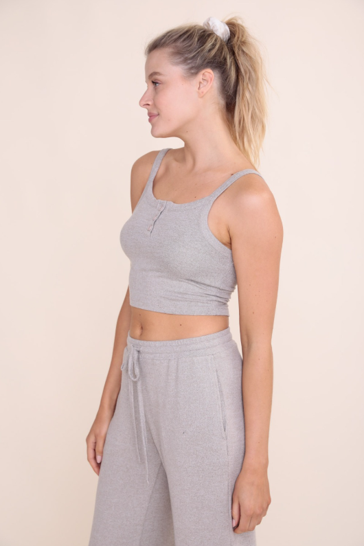 The Softy Lounge Spaghetti Top - Grace Boutique