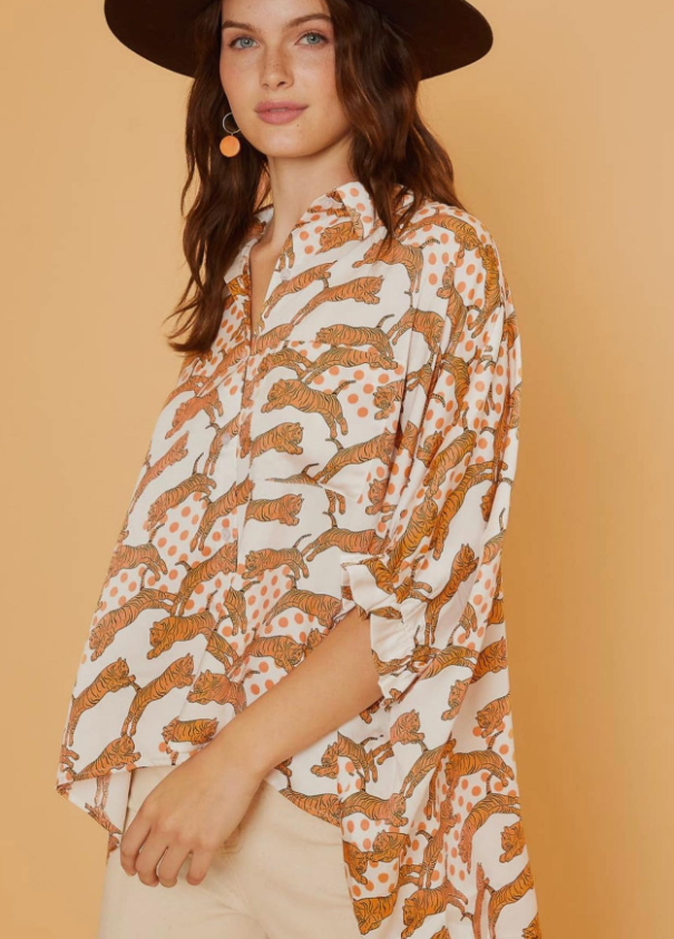 Tiger Lily Top - Grace Boutique