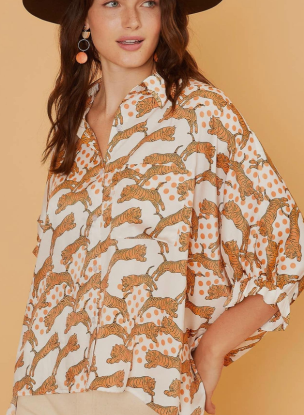 Tiger Lily Top - Grace Boutique