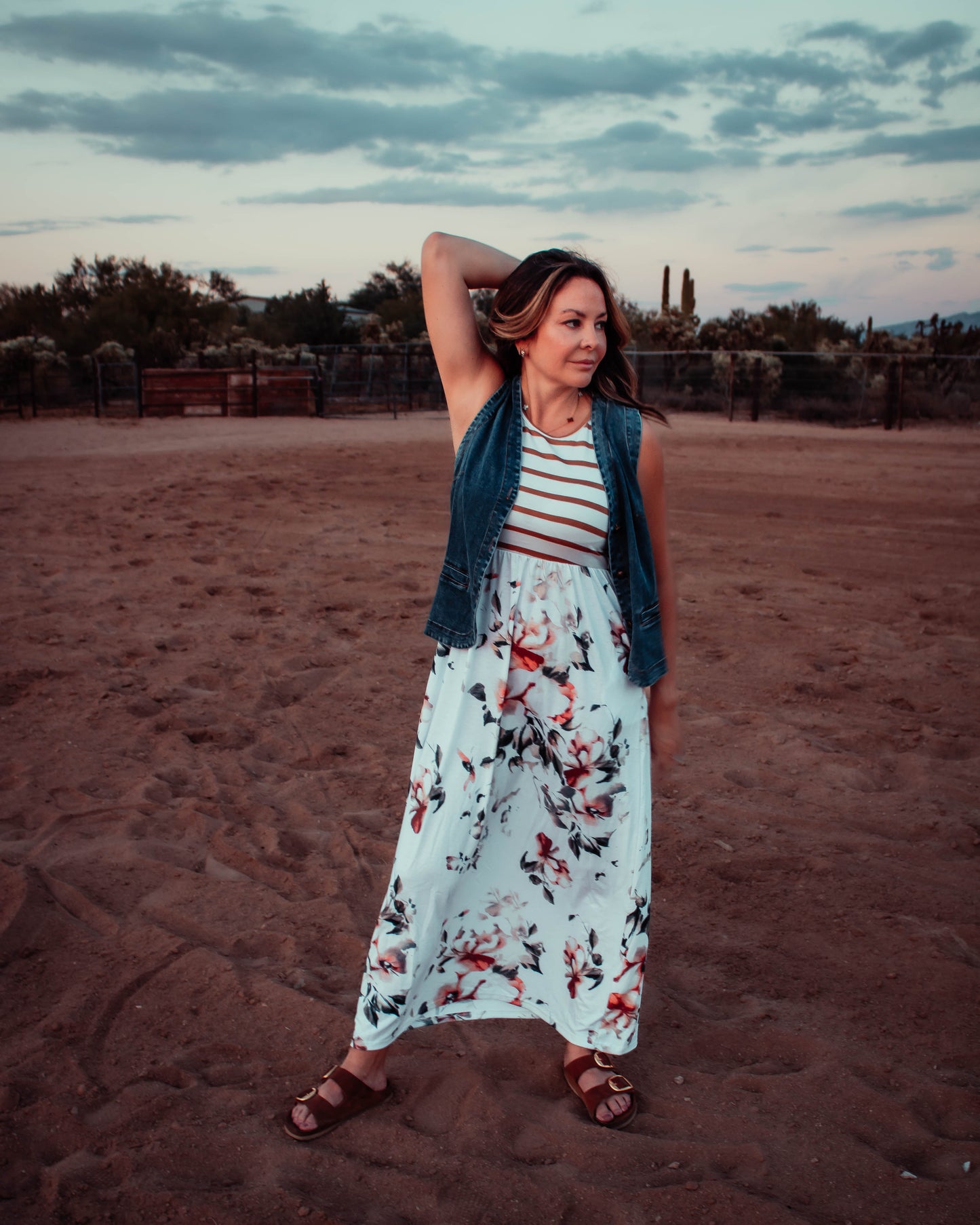 Whispering Petals Maxi Dress - Grace Boutique