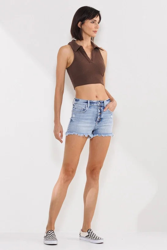 Vintage Cool Denim Shorts - Grace Boutique