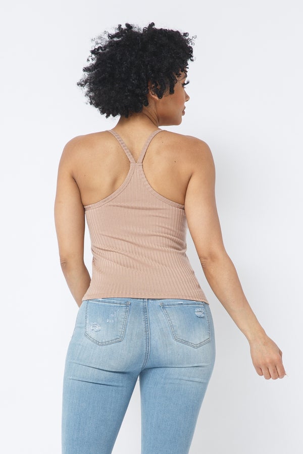 Betty Spaghetti Racer Back Spaghetti Top - Grace Boutique