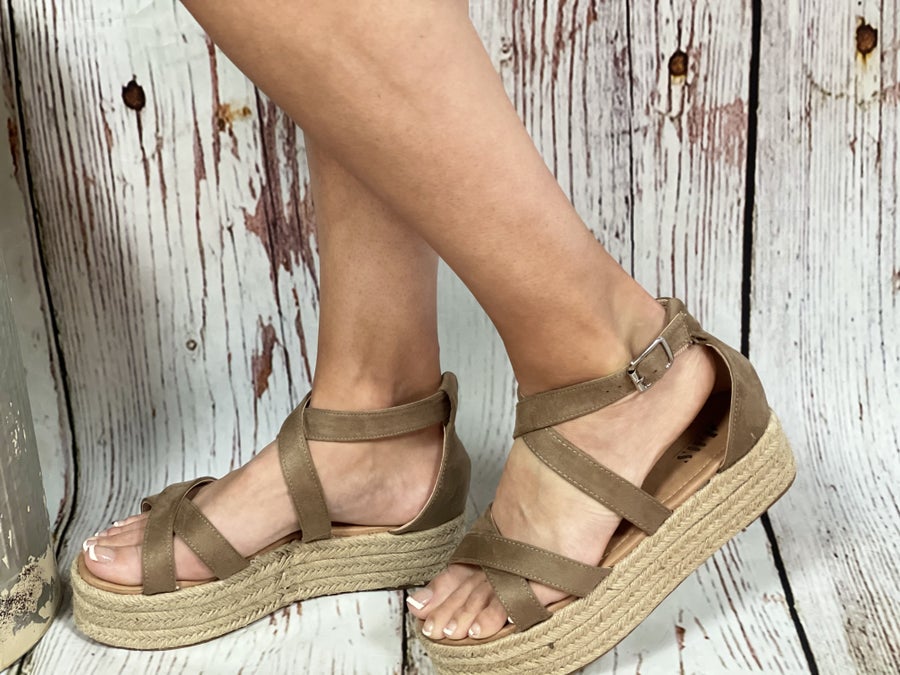 Summer Steps Platform Sandals - Grace Boutique