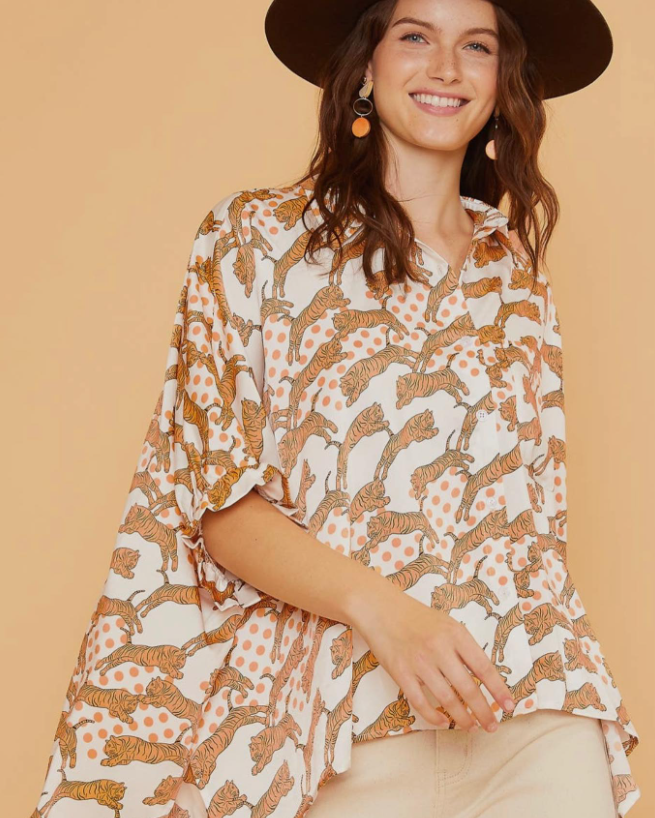 Tiger Lily Top - Grace Boutique
