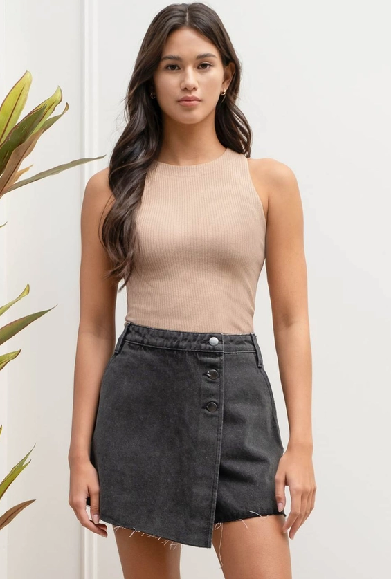 Neutral Elegance Tank Top - Grace Boutique