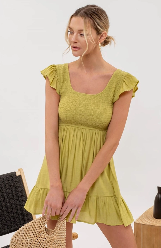 Lime Sorbet Dress - Grace Boutique