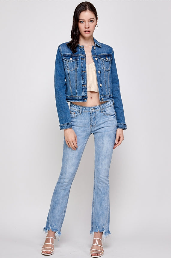 Medium Wash Denim Jacket
