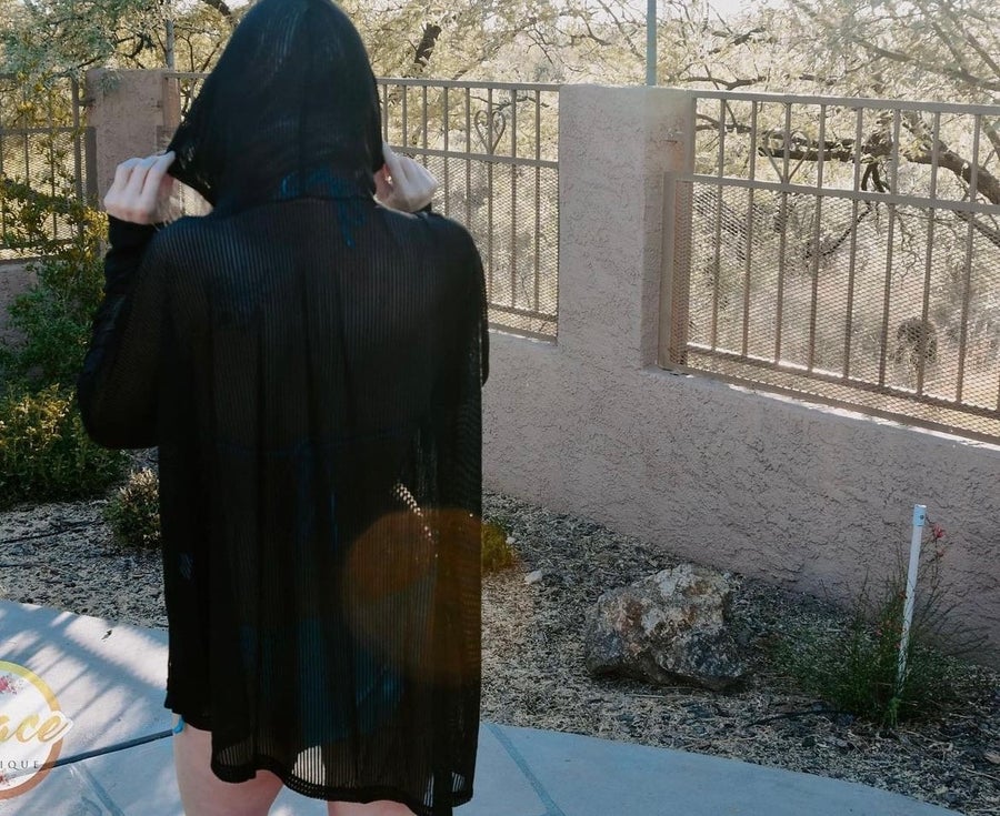 The Beach Hoodie Swimsuit Coverup - Grace Boutique