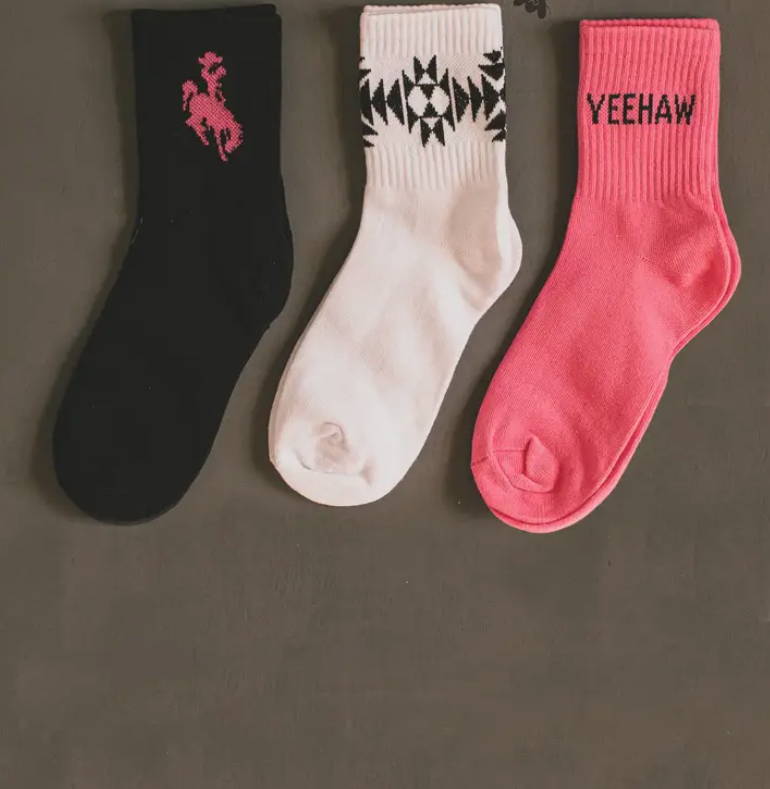 Yee Haw Feet Socks - Grace Boutique