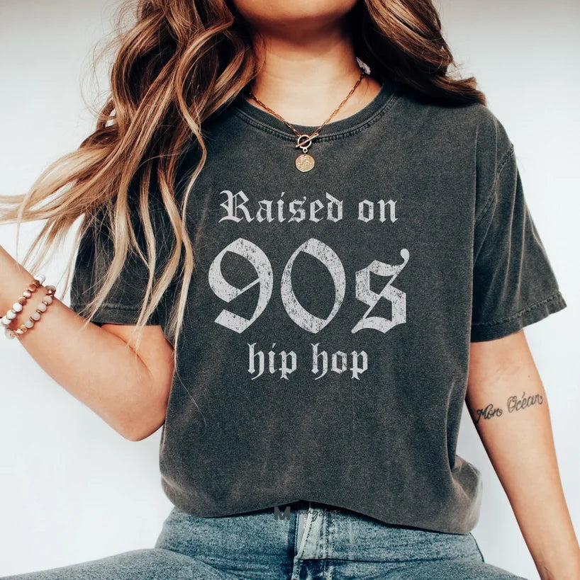 90's Hip hop Graphic Tee - Grace Boutique