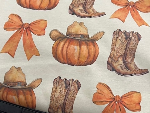 Autumn Cowgirl Graphic Tee - Grace Boutique