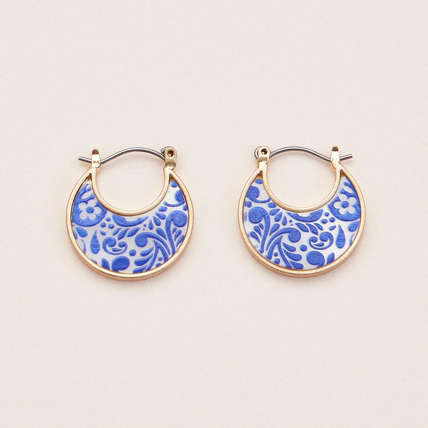 Floral Drift Hoops