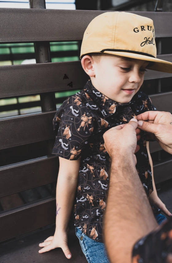 Vintage Rodeo Boys Shirt - Grace Boutique