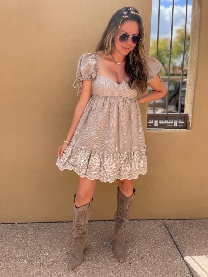 Olivia Babydoll Dress - Grace Boutique