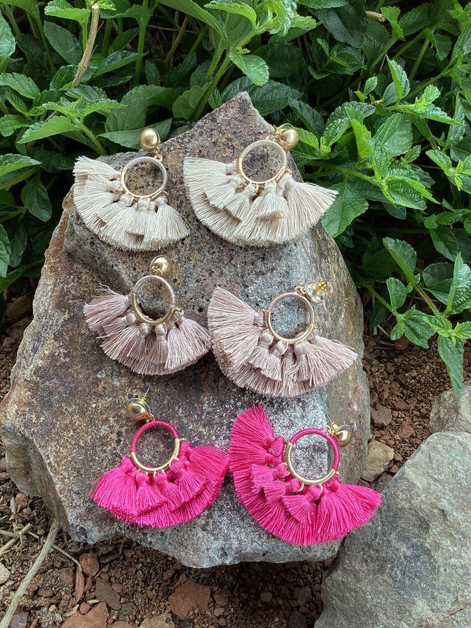 Playful Tassels Earrings - Grace Boutique