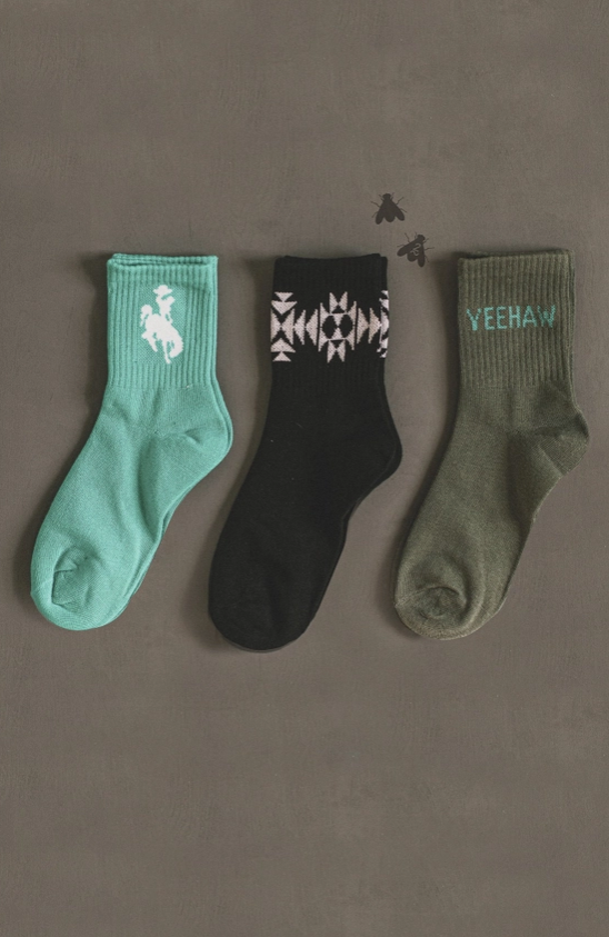 Yee Haw Feet Socks - Grace Boutique