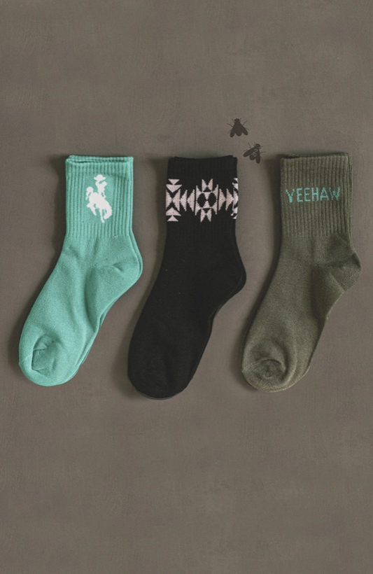 Yee Haw Feet Socks - Grace Boutique