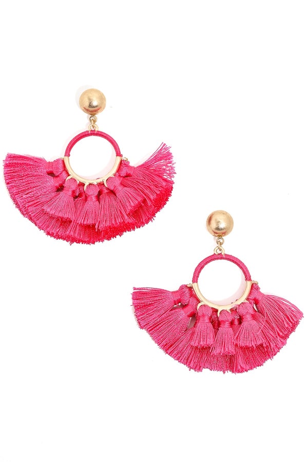 Playful Tassels Earrings - Grace Boutique