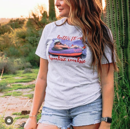 Hotter Than a Hoochie Graphic Tee - Grace Boutique