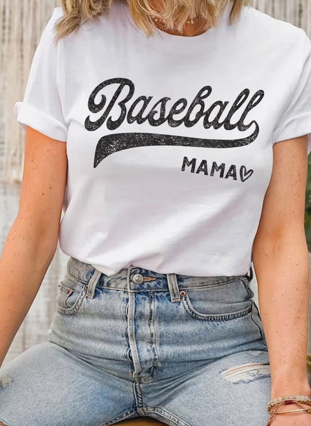 Baseball Mama Graphic Tee - Grace Boutique