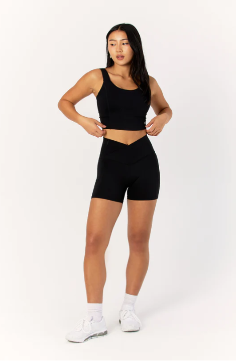 Astoria Luxe Power Short - Black - Grace Boutique