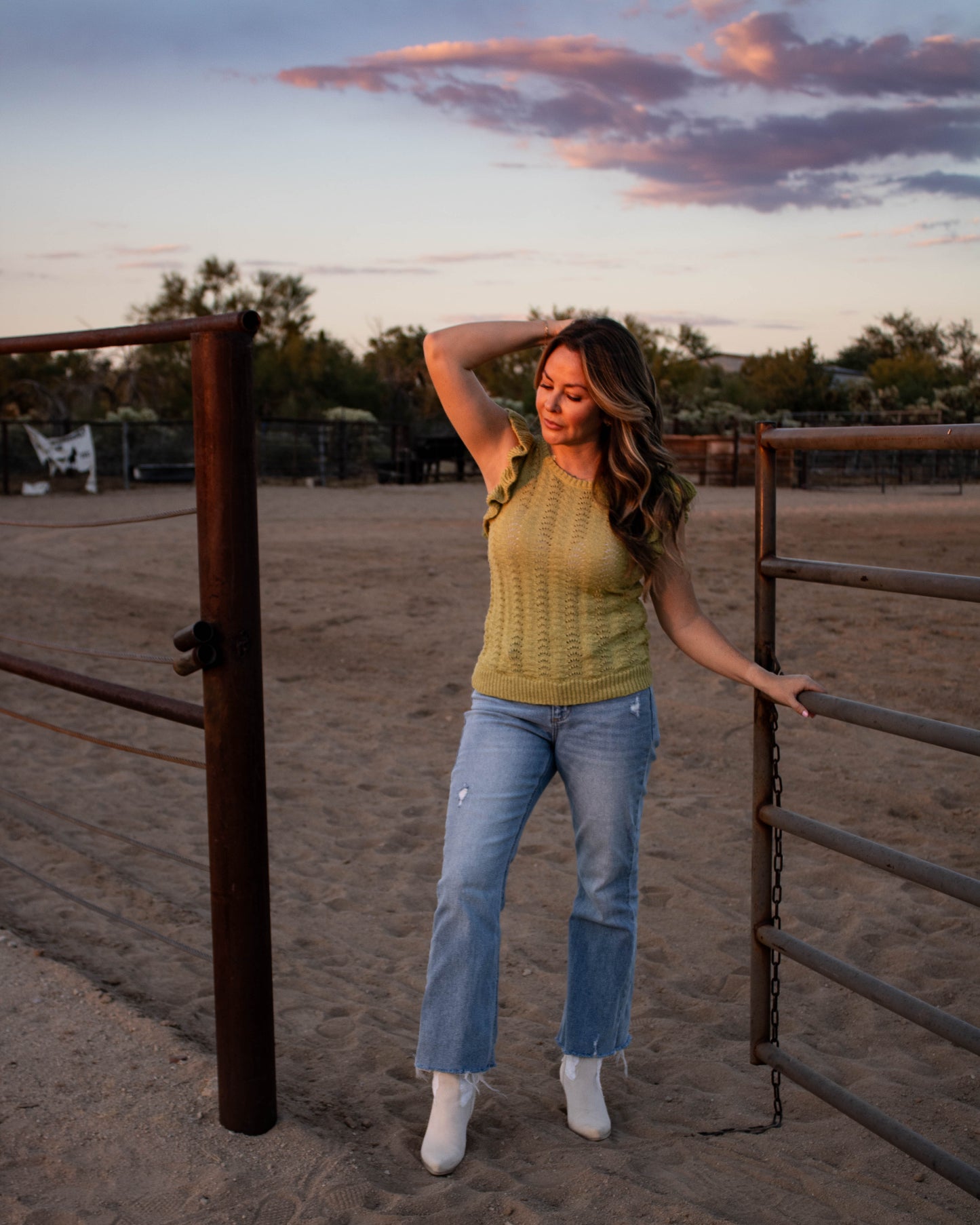 Lemonade Stitch Knit Top