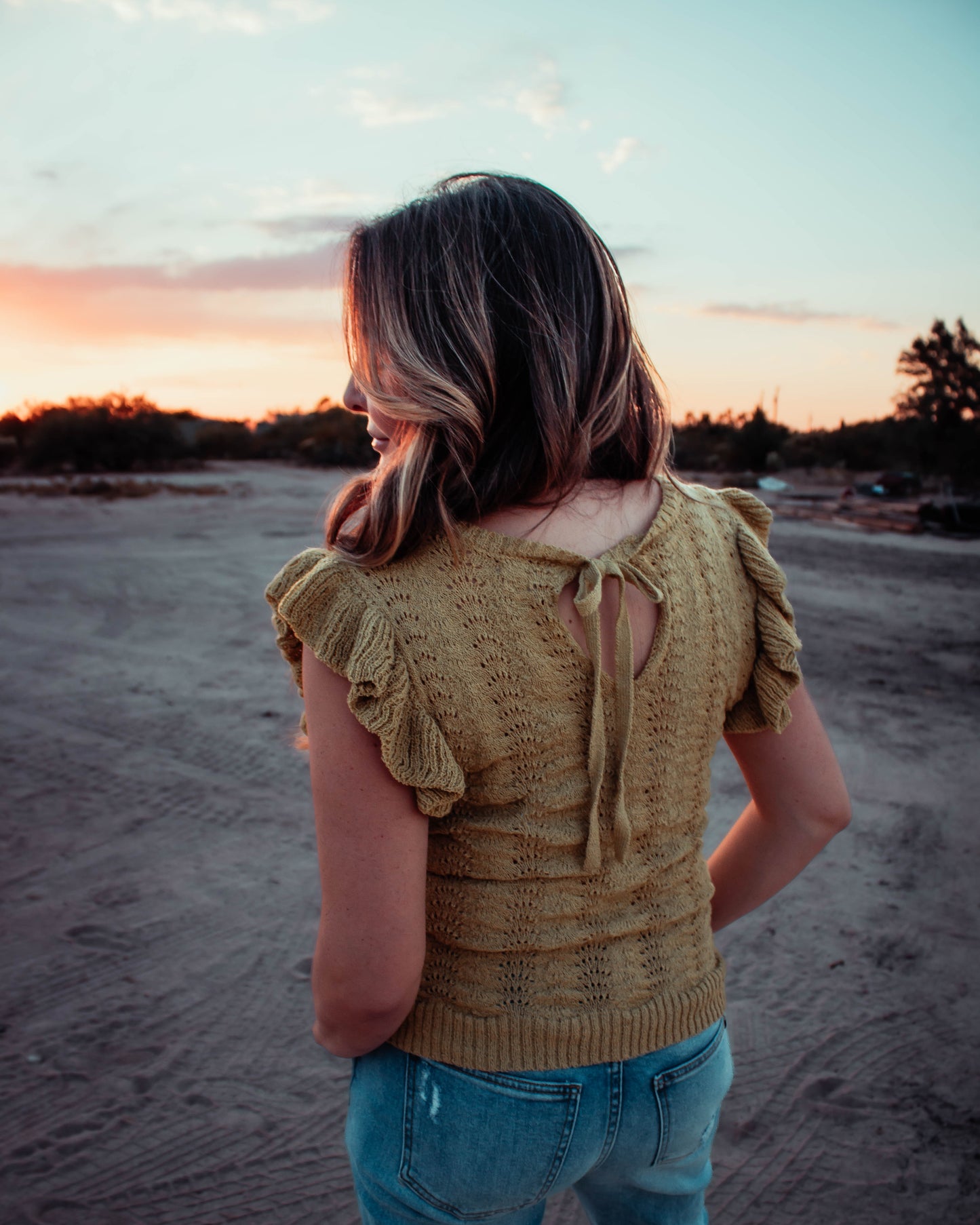 Lemonade Stitch Knit Top