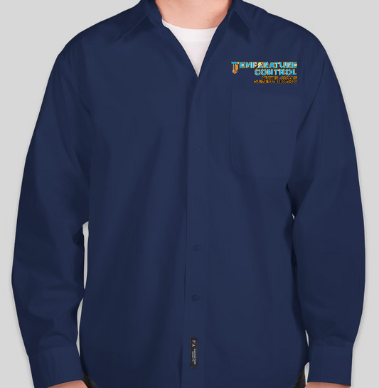 TCI Port Authority Easy Care Shirt Mediterranean Blue L - Grace Boutique