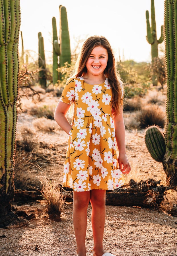 Sunshine Girls Dress - Grace Boutique