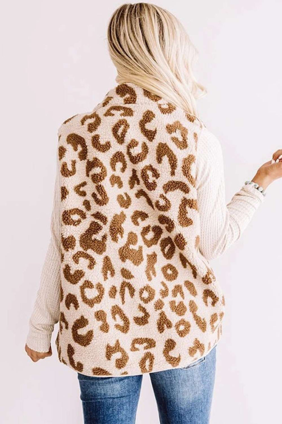 In Your Leopard Dreams Vest - Grace Boutique