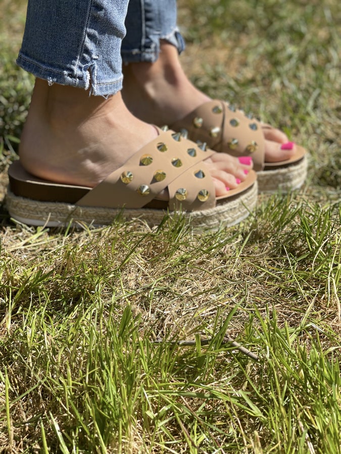 The Lily Platform Sandal - Grace Boutique