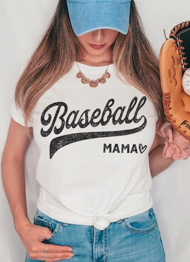 Baseball Mama Graphic Tee - Grace Boutique