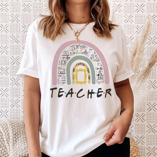 Teacher Friends Graphic Tee - Grace Boutique