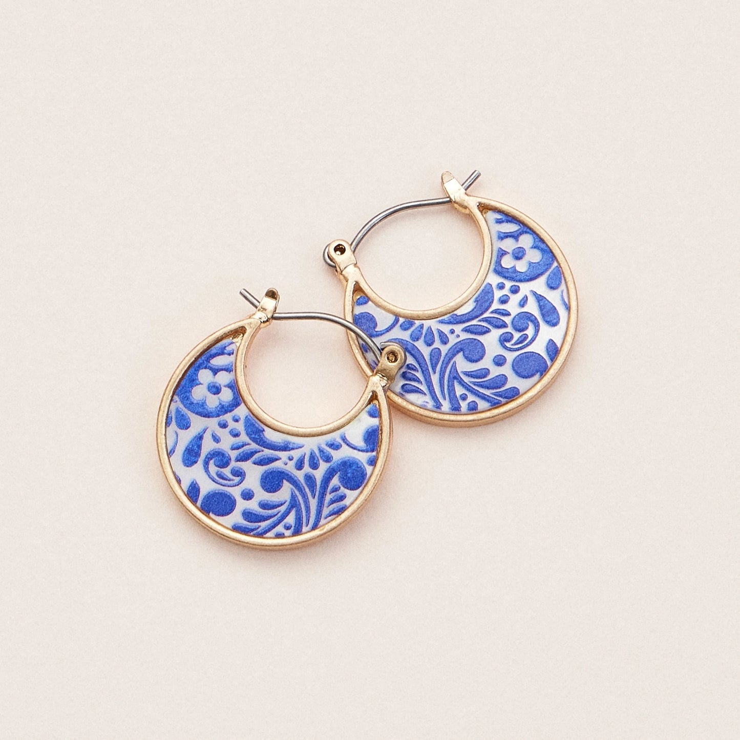 Floral Drift Hoops