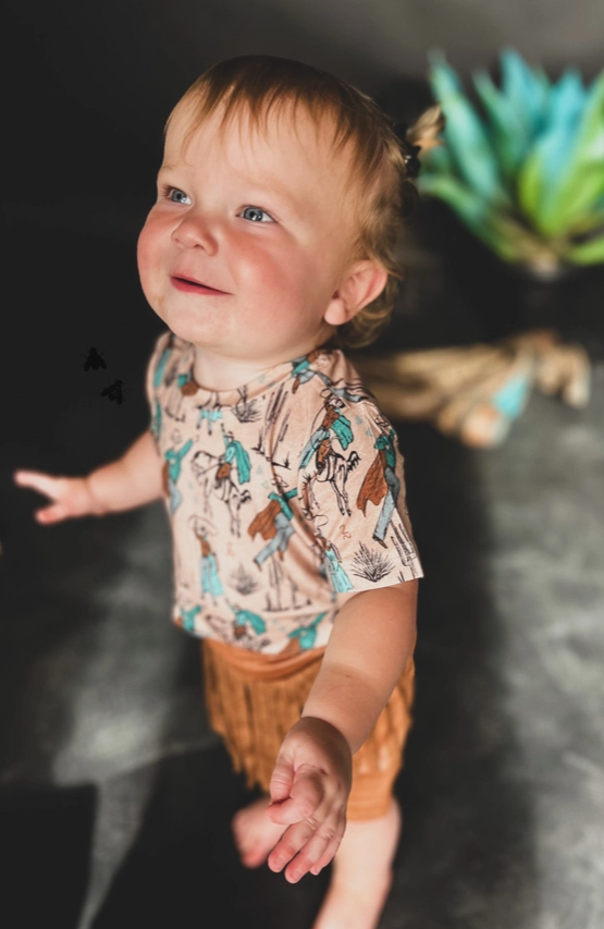 Cowboy Bishop Toddler Tee - Grace Boutique