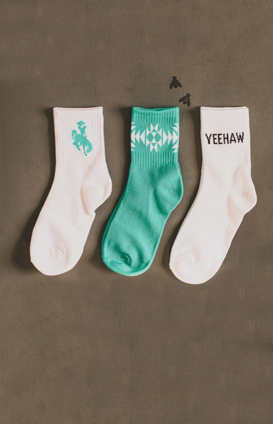 Yee Haw Feet Socks - Grace Boutique