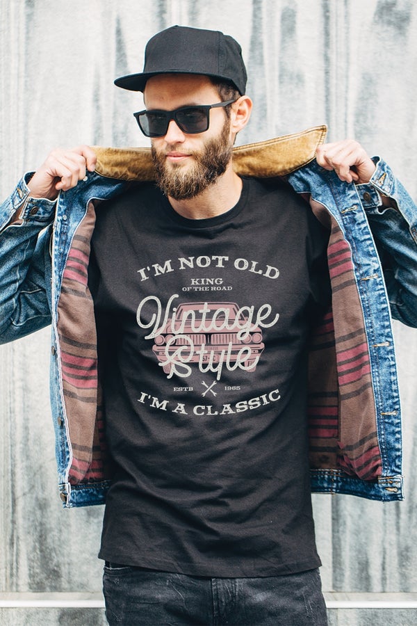 Vintage Style Graphic Tee - Grace Boutique