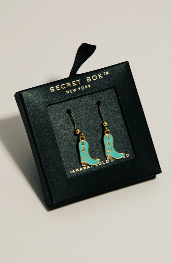 Danglin' Darlin' Boot Earrings - Grace Boutique