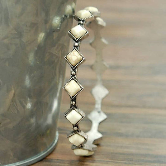 White Turquoise Bracelet