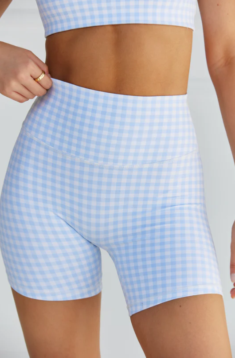 Astoria Luxe Balance Gingham Short - Grace Boutique