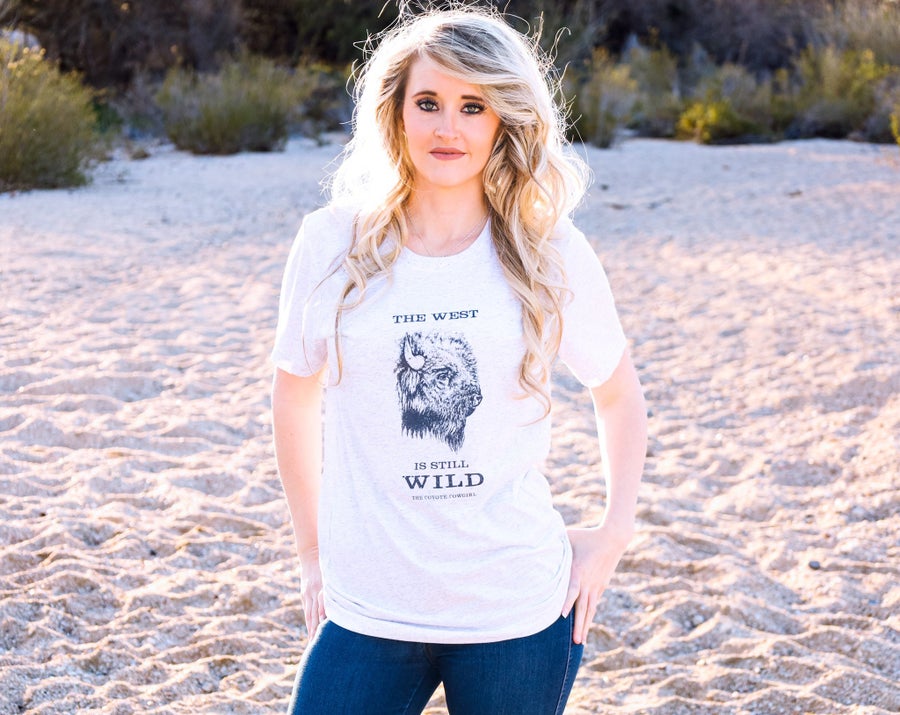 West is Wild Graphic Tee - Grace Boutique