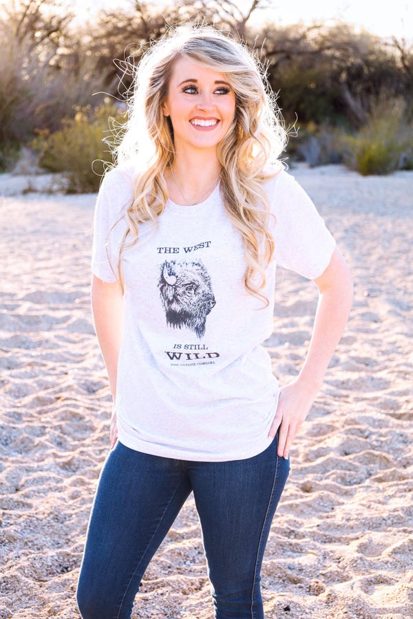 West is Wild Graphic Tee - Grace Boutique