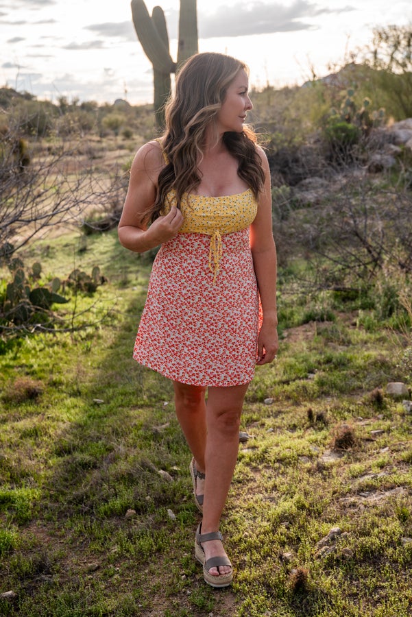 Lucy's Flowers Dress - Grace Boutique